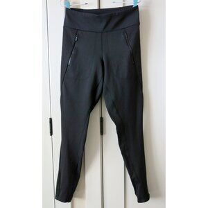 ATHLETA PEAK HYBRID FLEECE TIGHT - S Black Style 511126 Pants